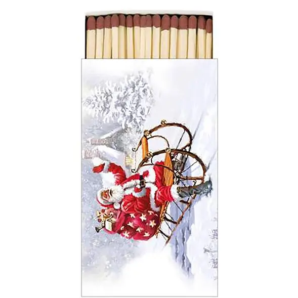 Tändstickor Santa on sledge Beställ nu