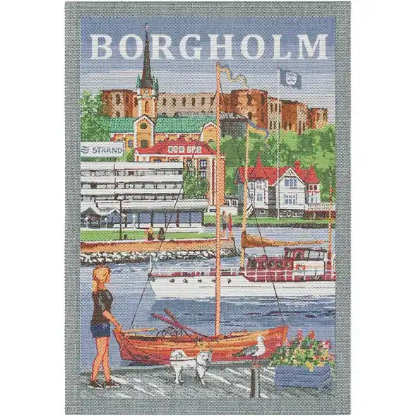 Handla nu Borgholm kökshandduk Ekelund