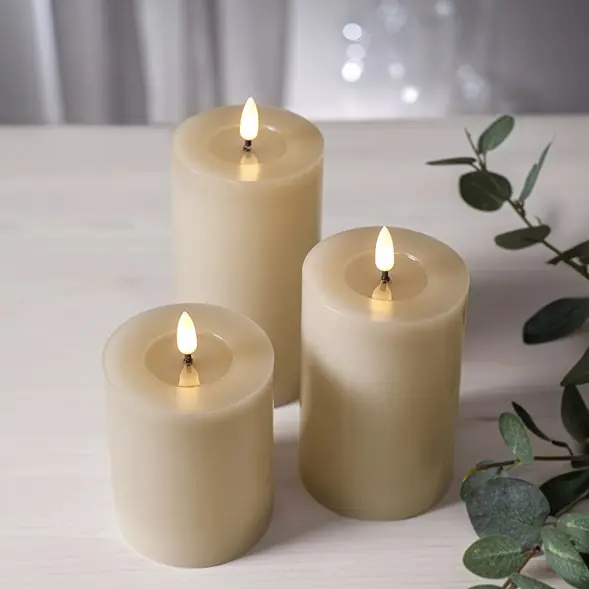 Trygg betalning LED-ljus Flamme Flow