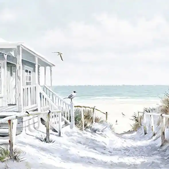 Rabatter Servett Beach Cabin