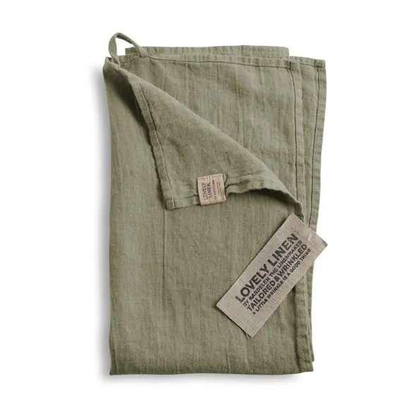 Begränsad tid Lovely Linen kökshandduk