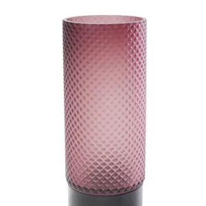 I lager Vas Barfly - rosa, Matt, 25cm