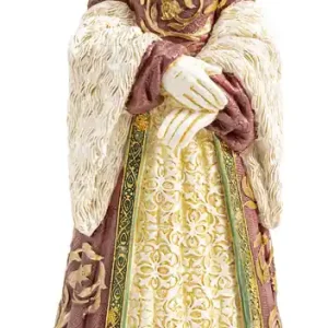 Dekorfigur Bird Lady Duck - Anka, Vit, 31cm Expressleverans