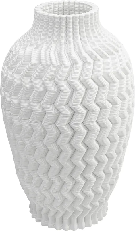 Vas Akira - Oval, vit, 35cm Billig