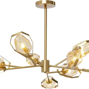 Begränsat antal Taklampa Diamond Fever Ufo - Mässing, Ø106cm