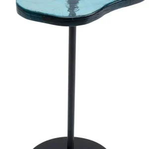 Bästa pris Sidobord Lava - Blå, Ø30cm
