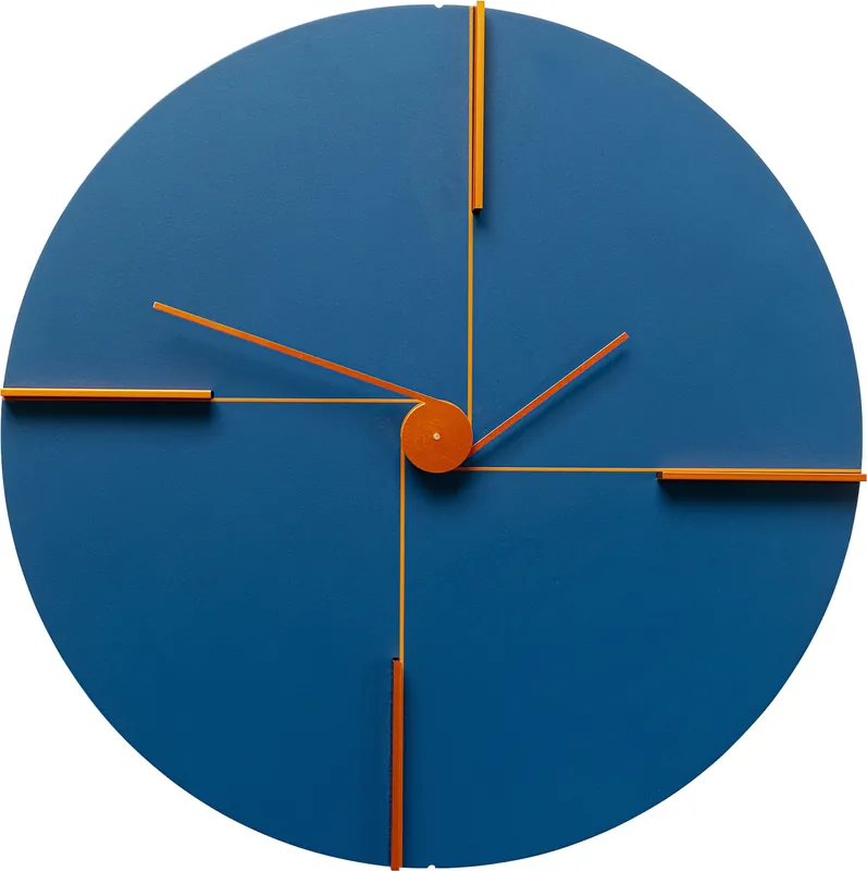 Väggklocka Felice - Blå Ø30cm Säker betalning