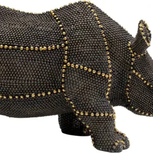 Dekorfigur Rhino Rivets Pearls, 26cm Billig