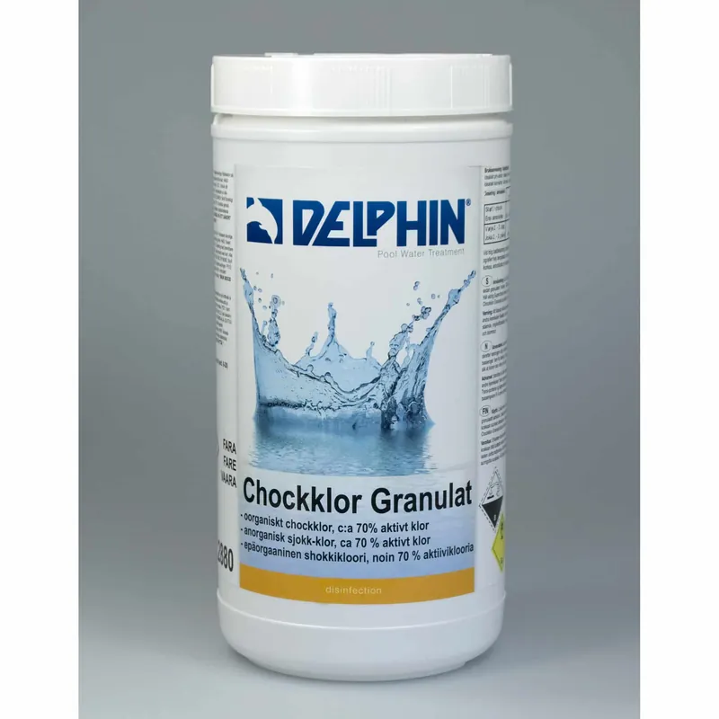 Nedsatt pris Delphin Chockklor Granulat 1kg