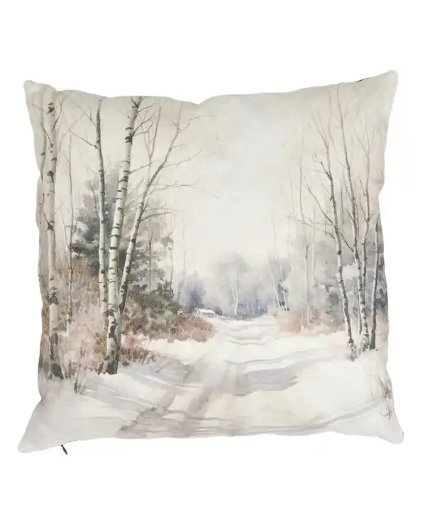 Kuddfodral Winterroad digitaltryckt 1-pack Köp online