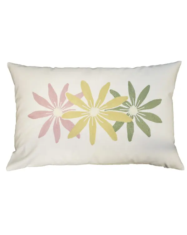 Kuddfodral Ilse med broderade blommor 1-pack Reapris