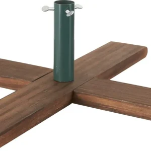 Bästa pris Star Trading Granig Julgransfot 54cm Brun