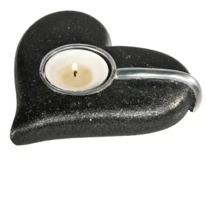 Rabatt Ljuslykta PR Home Heart Svart 11cm