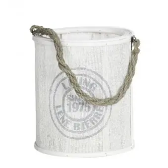 Expressleverans Lykta Lene Bjerre Mila Vit 20cm