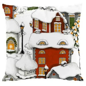 Populärt val Kuddfodral Lyckeby Röd 43x43cm Arvidssons Textil