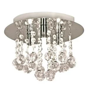Plafond Aneta Lighting Madelene Krom 26cm Erbjudande