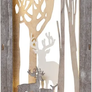 Begränsad tid Star Trading Fauna Bordsdekoration Brun 28cm