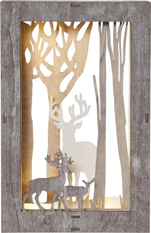 Begränsad tid Star Trading Fauna Bordsdekoration Brun 28cm