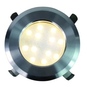 Sänkt pris Bolthi Decklight 70mm Stål 4-set