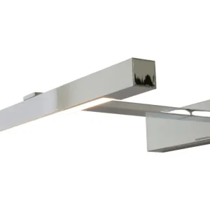 Endast idag Badrumslampa Vägg Aneta Lighting Lucca Krom 38cm