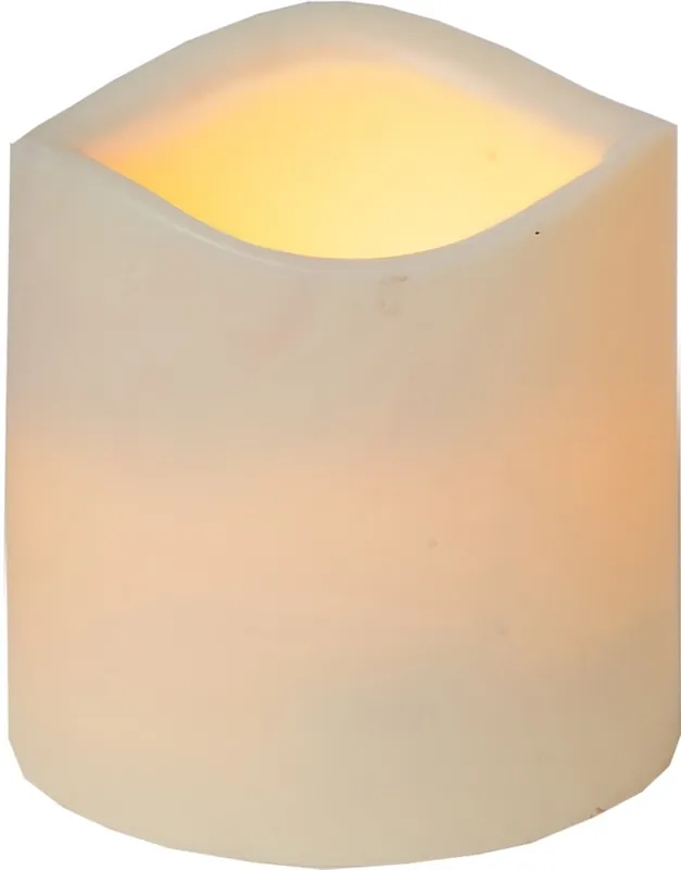 Begränsad tid Blockljus LED Utomhus Star Trading Paul Beige 7,5x7,5cm