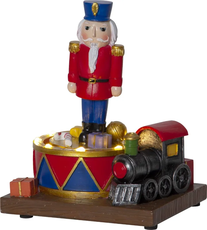 Star Trading Nutcracker Dekoration Multi 16cm Premium