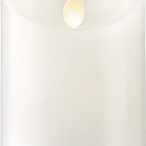 Blockljus LED Star Trading M-Twinkle Vit 7,5x10cm Kampanjpris