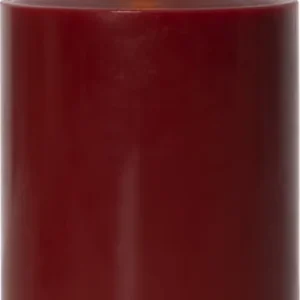 Begränsat antal Blockljus LED Star Trading Flamme Top Röd 7,5x15cm