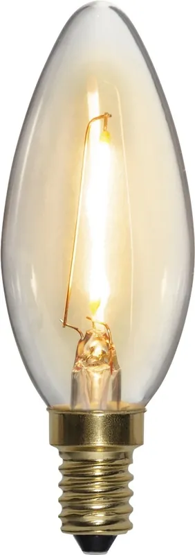 Billig Star Trading LED-Lampa E14 Soft Glow 0,8W Klar