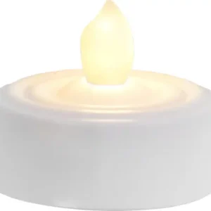 Billig Värmeljus LED Star Trading Paulo Vit 2-Pack 3,6x2,9cm