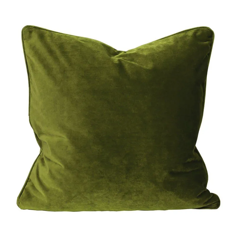 Kuddfodral Sammet Elise Grön 45x45cm Svanefors Snabb leverans