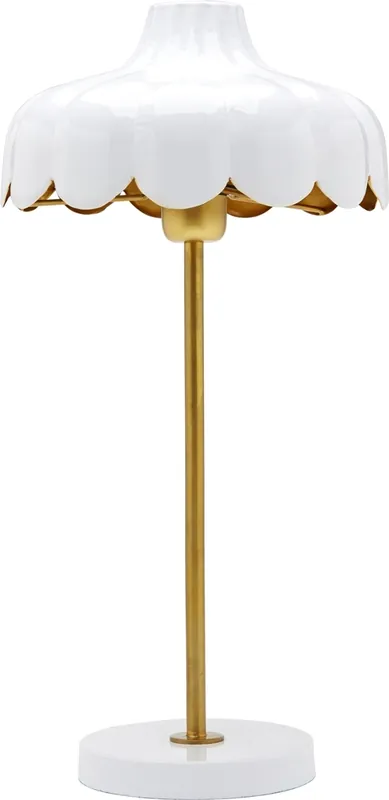 Kampanj Bordslampa PR Home Wells Vit/Guld 50cm