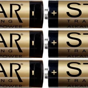 Beställ nu Batteri AA 1,5V Power Alkaline 6-Pack Star Trading