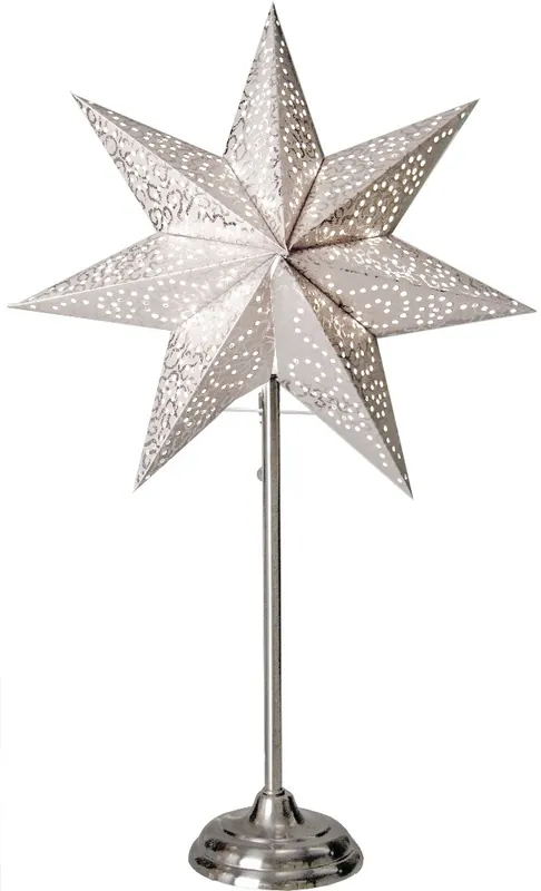 Begränsat erbjudande Star Trading Antique Julstjärna Vit 55cm