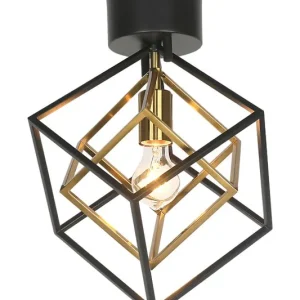 Begränsat antal Plafond Aneta Lighting Cubes Svart/Antik 32,5cm