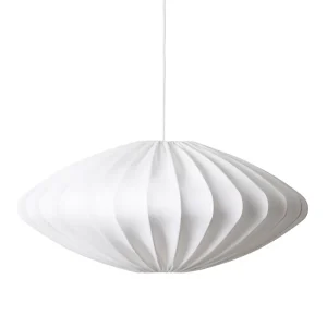 Lampskärm Tak Watt & Veke Ellipse Bomull Vit 80cm Utförsäljning