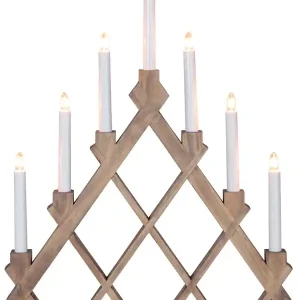 Begränsat antal Star Trading Rut Ljusstake Brun