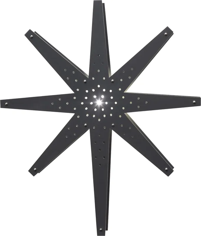 Begränsat antal Star Trading Tall Julstjärna 70cm Grafit