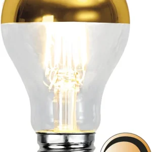 Star Trading LED-Lampa Top Coated E27 Guld 4W Trygg betalning