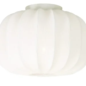 Tygplafond Aneta Lighting Madame Vit 38cm Fynd