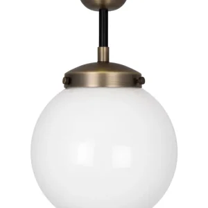 Snabb frakt Plafond Antikmässing IP44 Globen Lighting Alley