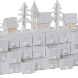 Star Trading Yuletide Dekoration Vit 22,5cm Kampanj