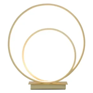 Bordslampa Aneta Lighting Loop Champagne 37cm Rabatter