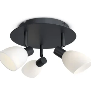 Kampanjpris Takspotlight Glas Opal/Svart 3L Dimbar Herstal Cut