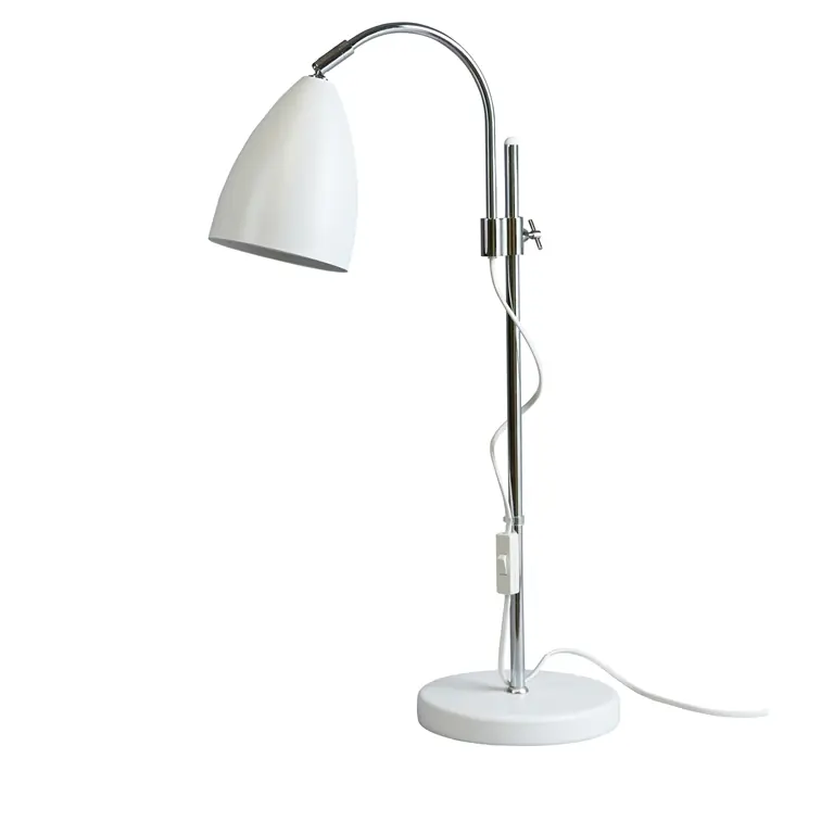 Begränsat erbjudande Bordslampa Vit/Krom Belid Sway 51cm