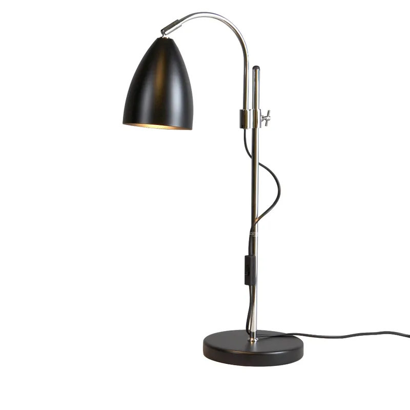 Expressleverans Bordslampa Svart/Krom Belid Sway 51cm