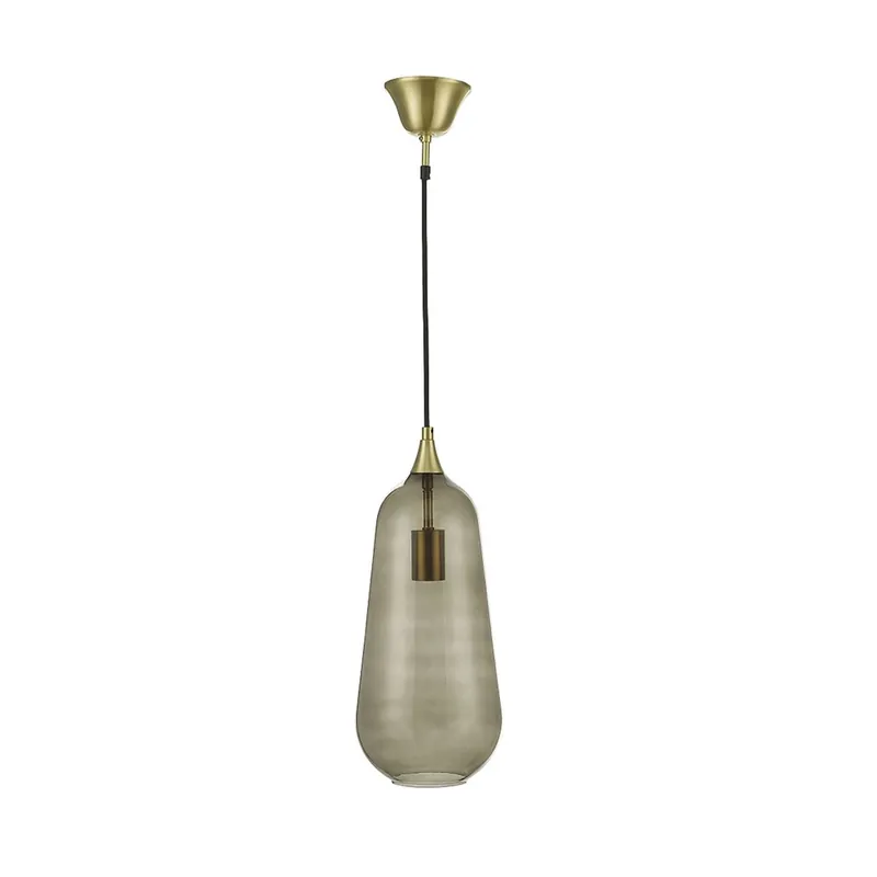 Bästa pris Taklampa Mässing/Rökfärgad Oriva Luna 19cm
