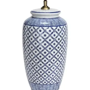 Lampfot Keramik Blå PR Home Li Jing 49cm Handla nu