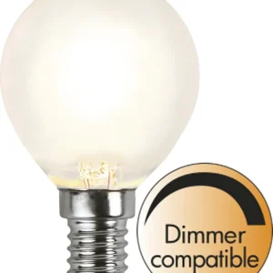 Utförsäljning Star Trading LED-Lampa E14 P45 4W(35W) Frostad