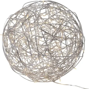 Begränsat erbjudande Star Trading Trassel Utomhusdekoration Silver 37,5cm